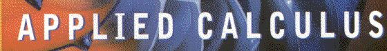 Applied Calculus