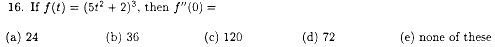 Question 16